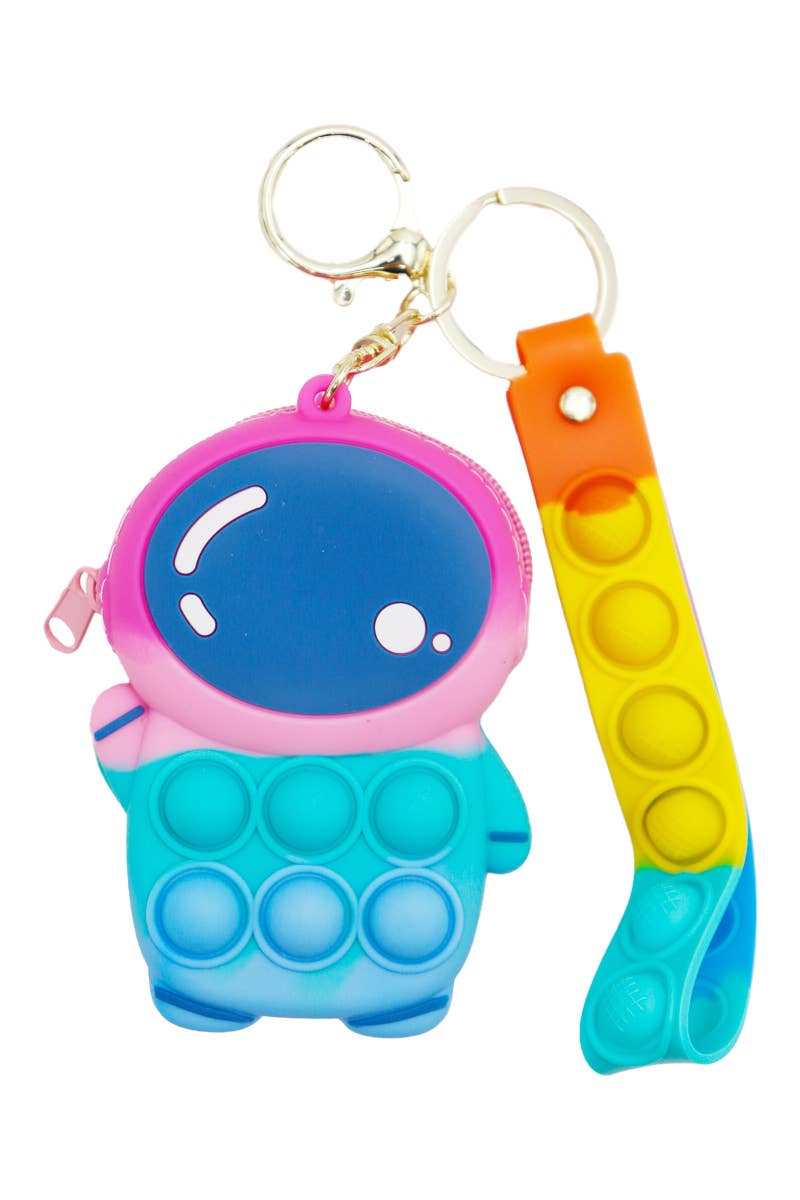 Astronaut Bubble Pop Coin Purse