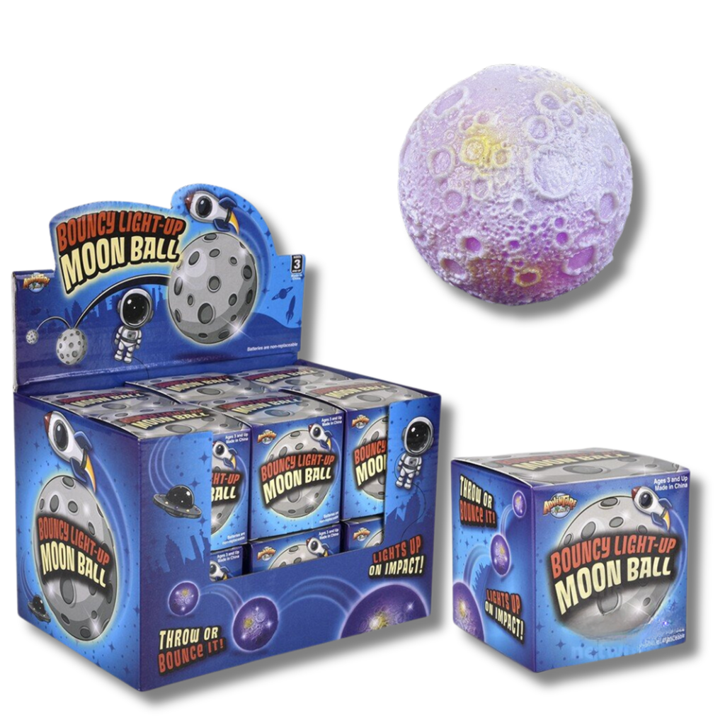 Moon Bounce Light-Up Ball Fidget Kids Toy