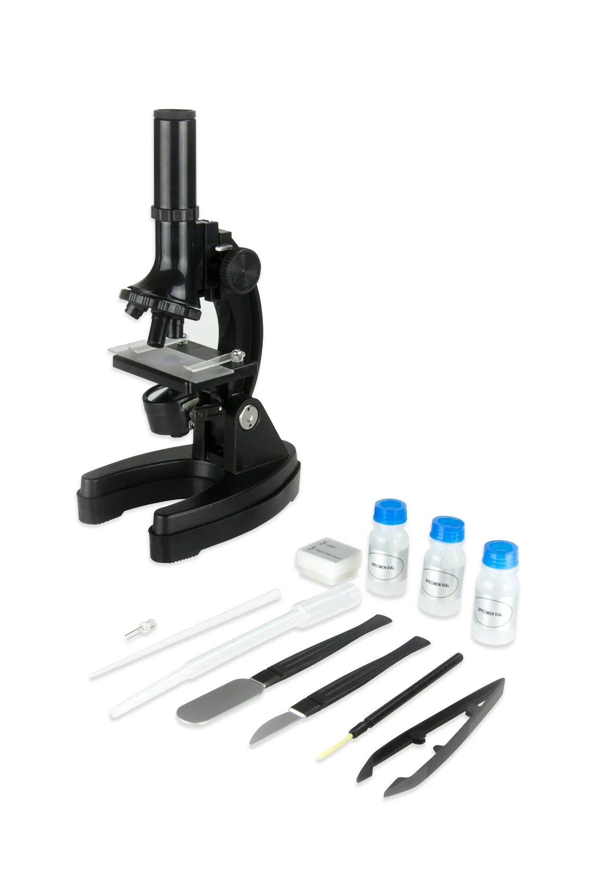 Telescope Microscope & Binoculars Science Kit