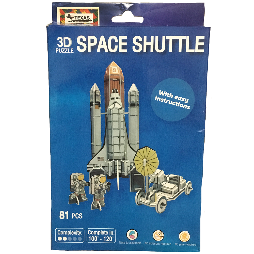 Space Shuttle 3D NASA Puzzle