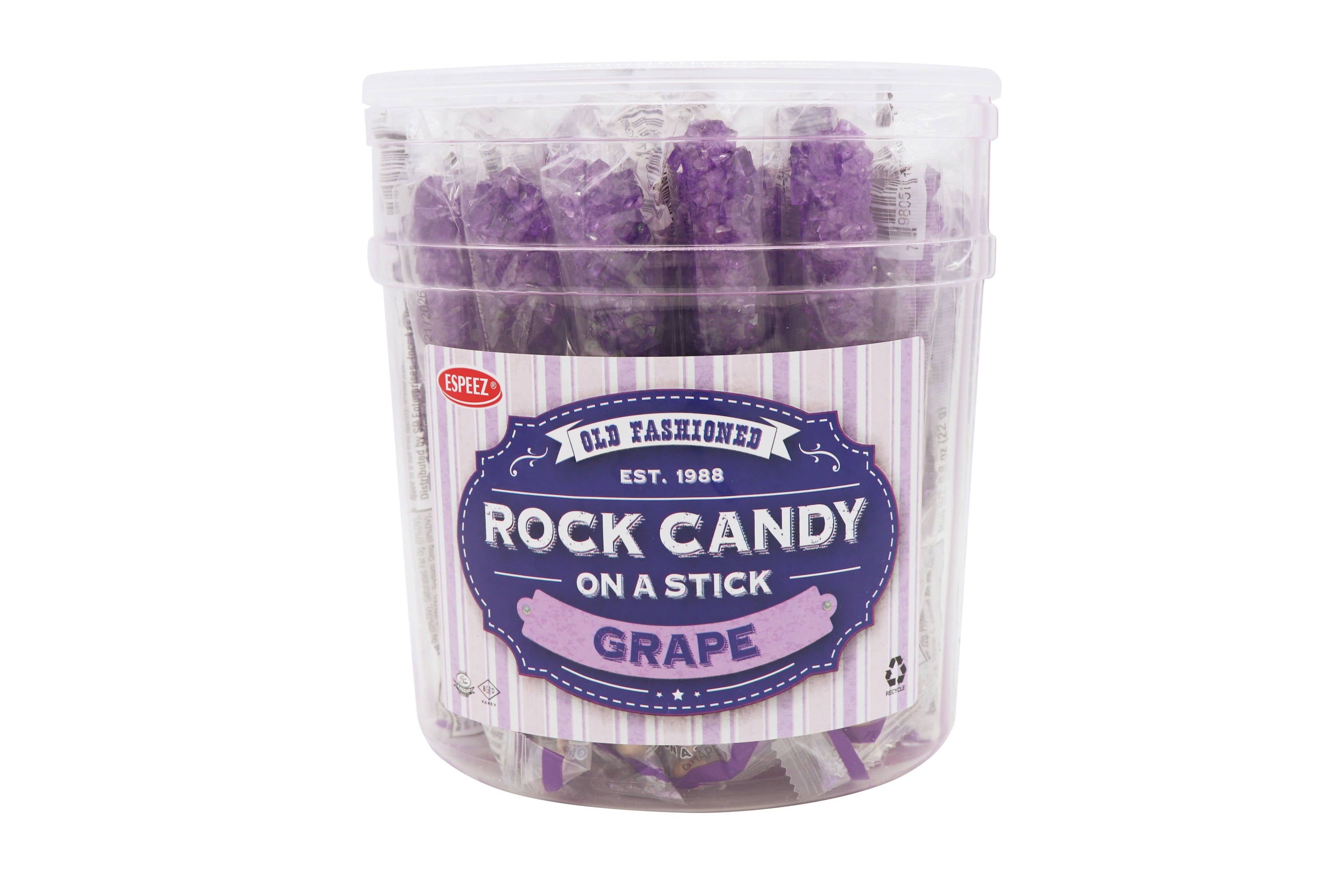 Rock Candy Sticks Grape
