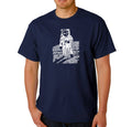 LA Pop Art Men's Word Art T-shirt - ASTRONAUT