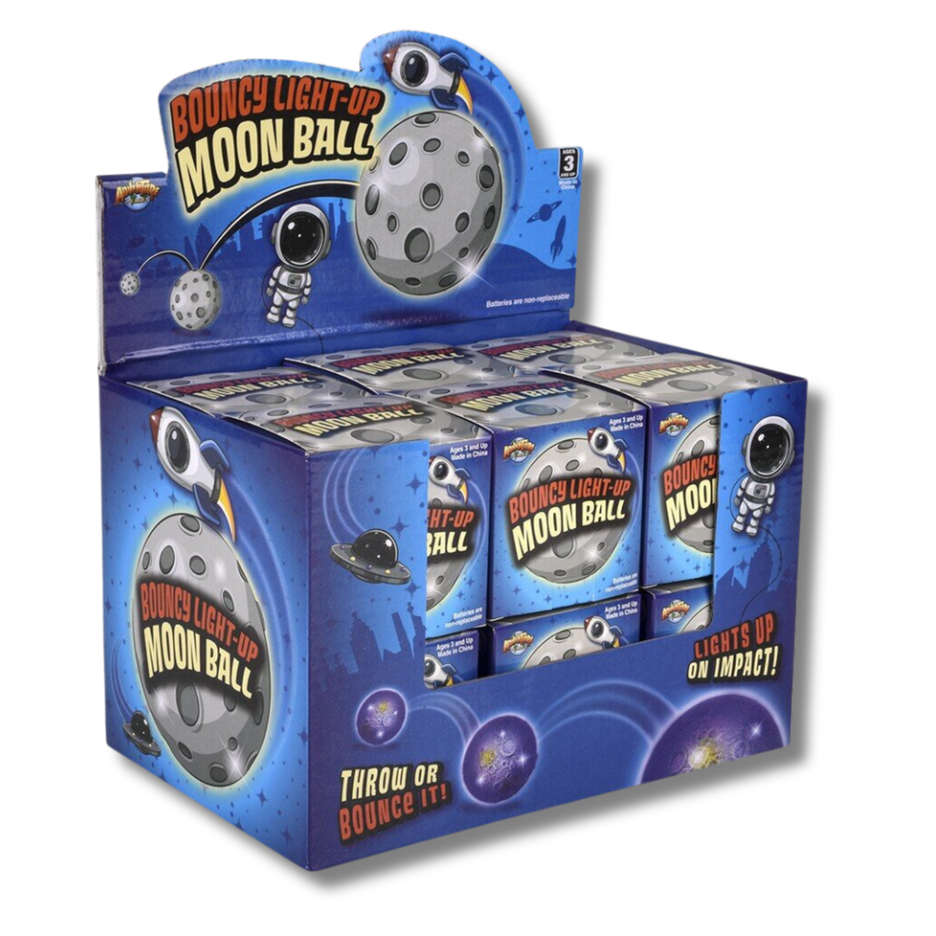 Moon Bounce Light-Up Ball Fidget Kids Toy