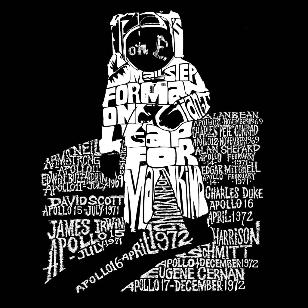Boy's Word Art T-shirt - ASTRONAUT