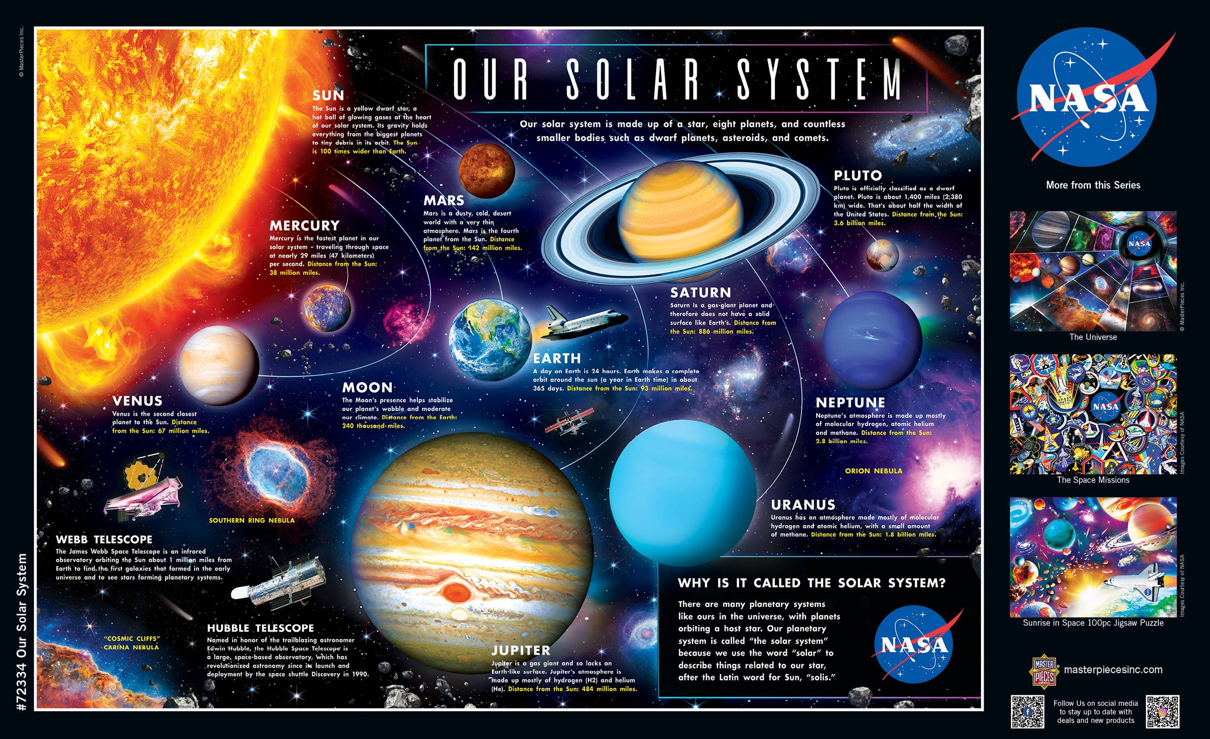 Our Solar System - 1000 Piece Puzzle