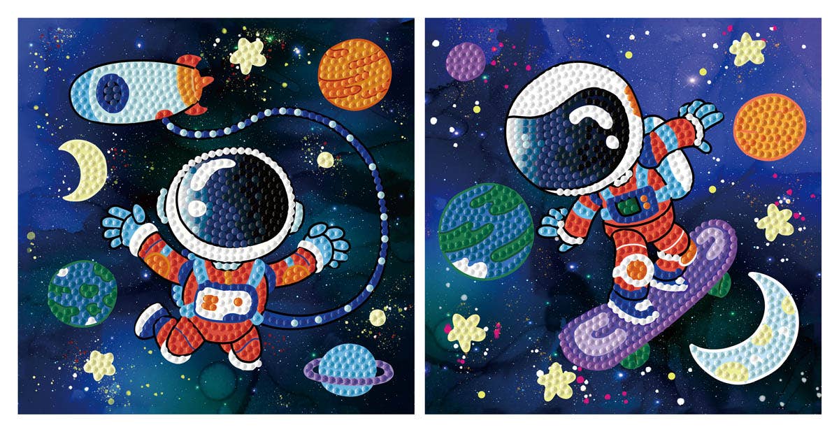 Fun in Space! Diamond Painting Kit