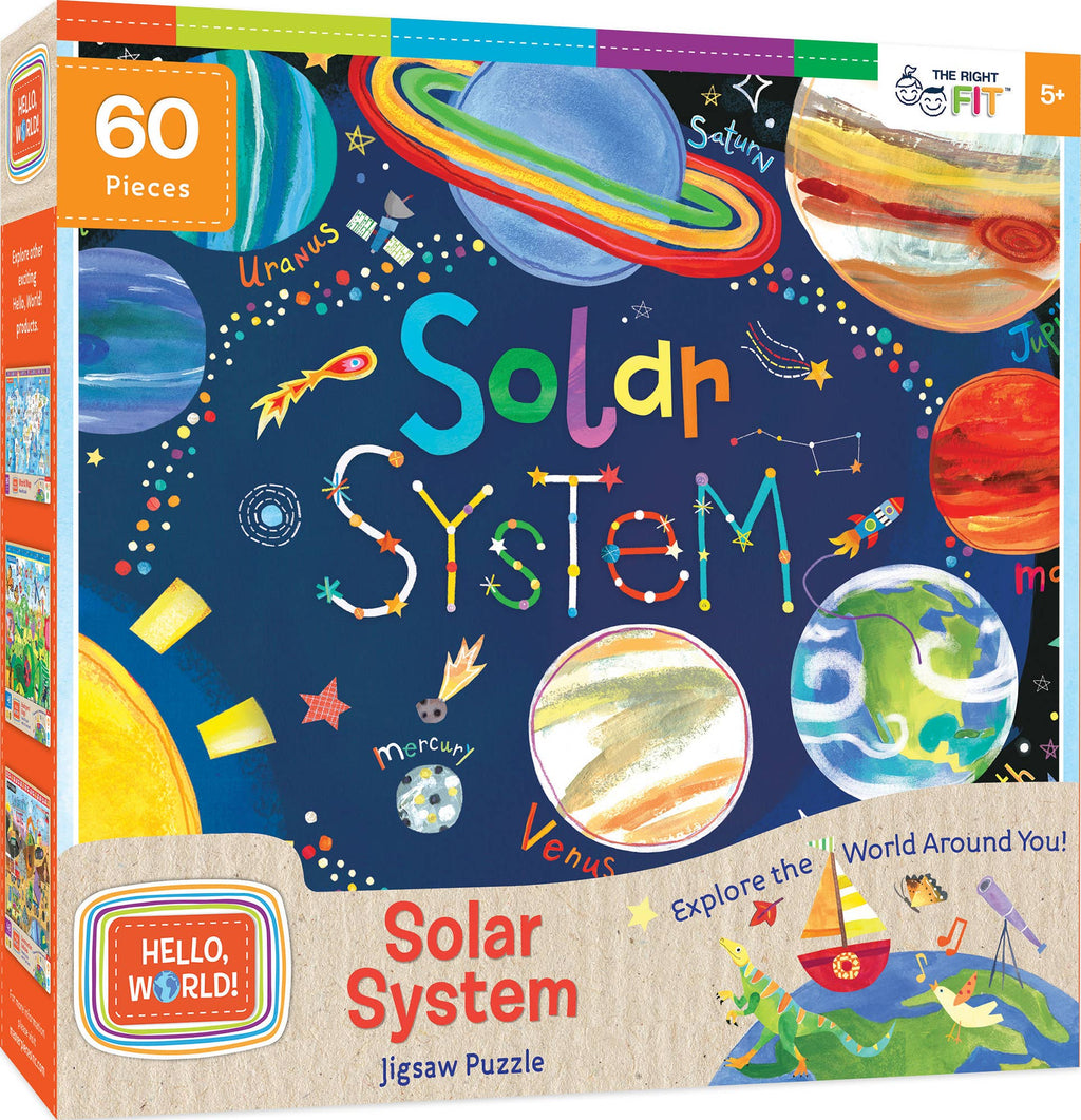 Hello World - Solar System 60 Piece Puzzle
