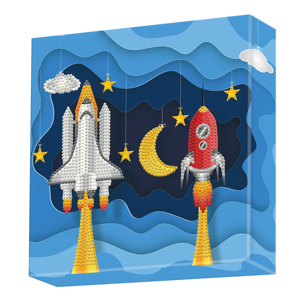 Spaced Out (Medium) Diamond Painting Kit