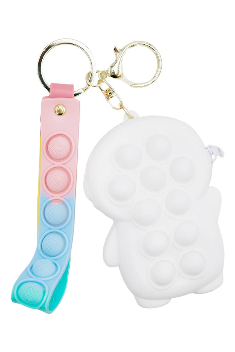 Astronaut Bubble Pop Coin Purse