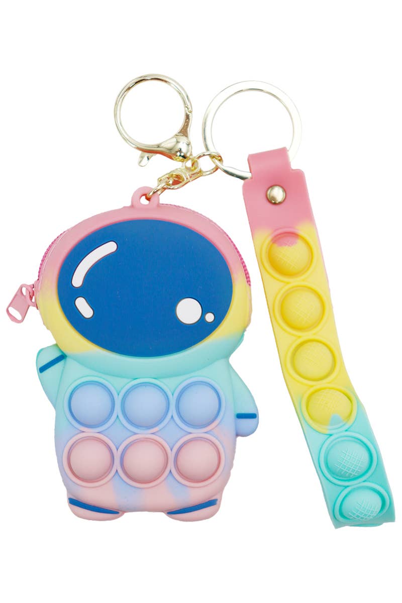 Astronaut Bubble Pop Coin Purse