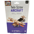 Twin-Screw Aircraft STEM Construction Kit