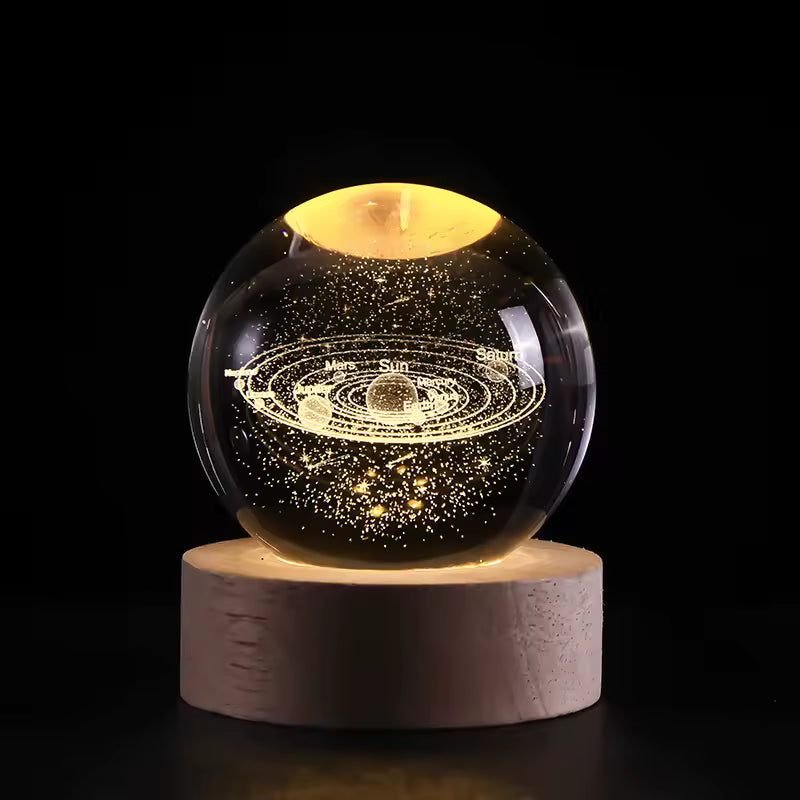 Crystal Ball Solar System Light