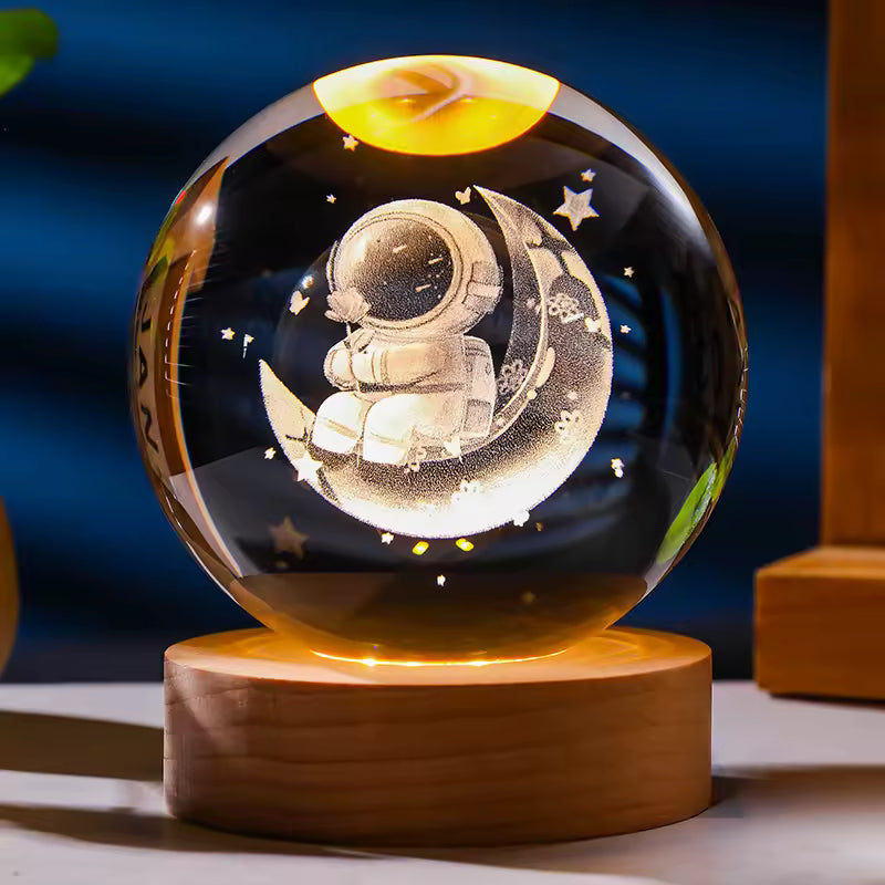 Crystal Ball Solar System Light