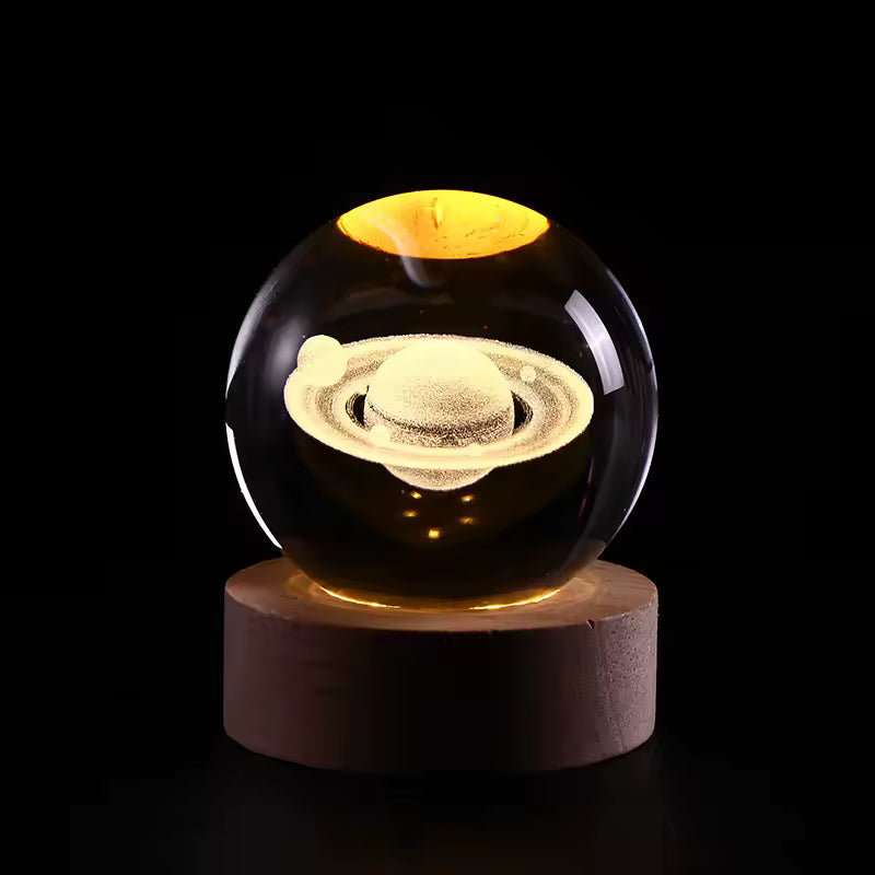 Crystal Ball Solar System Light