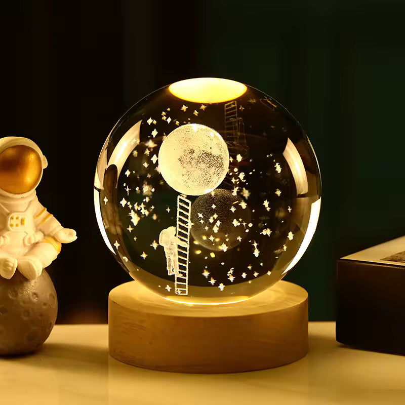 Crystal Ball Solar System Light