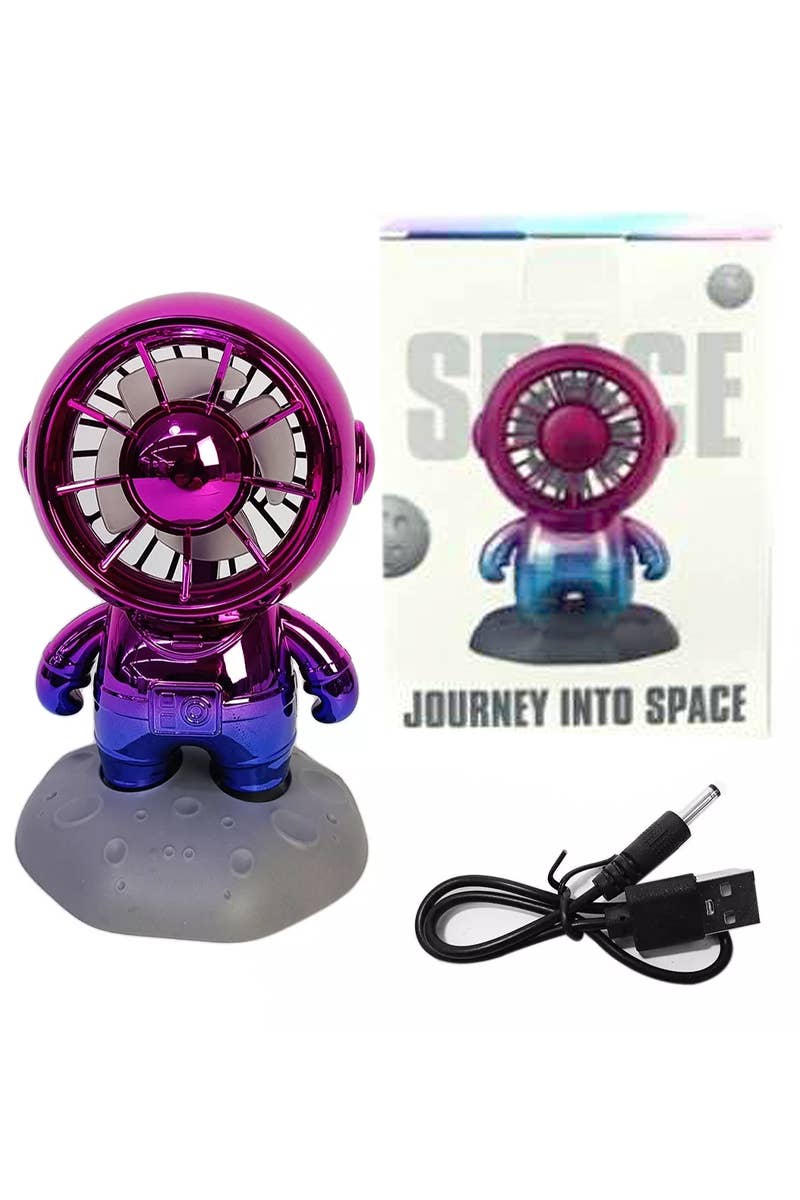 Mini Space Astronaut Portable Electric Fan