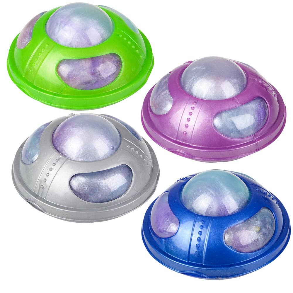 3" UFO ALIEN RAINBOW SLIME LLB Slime & Putty
