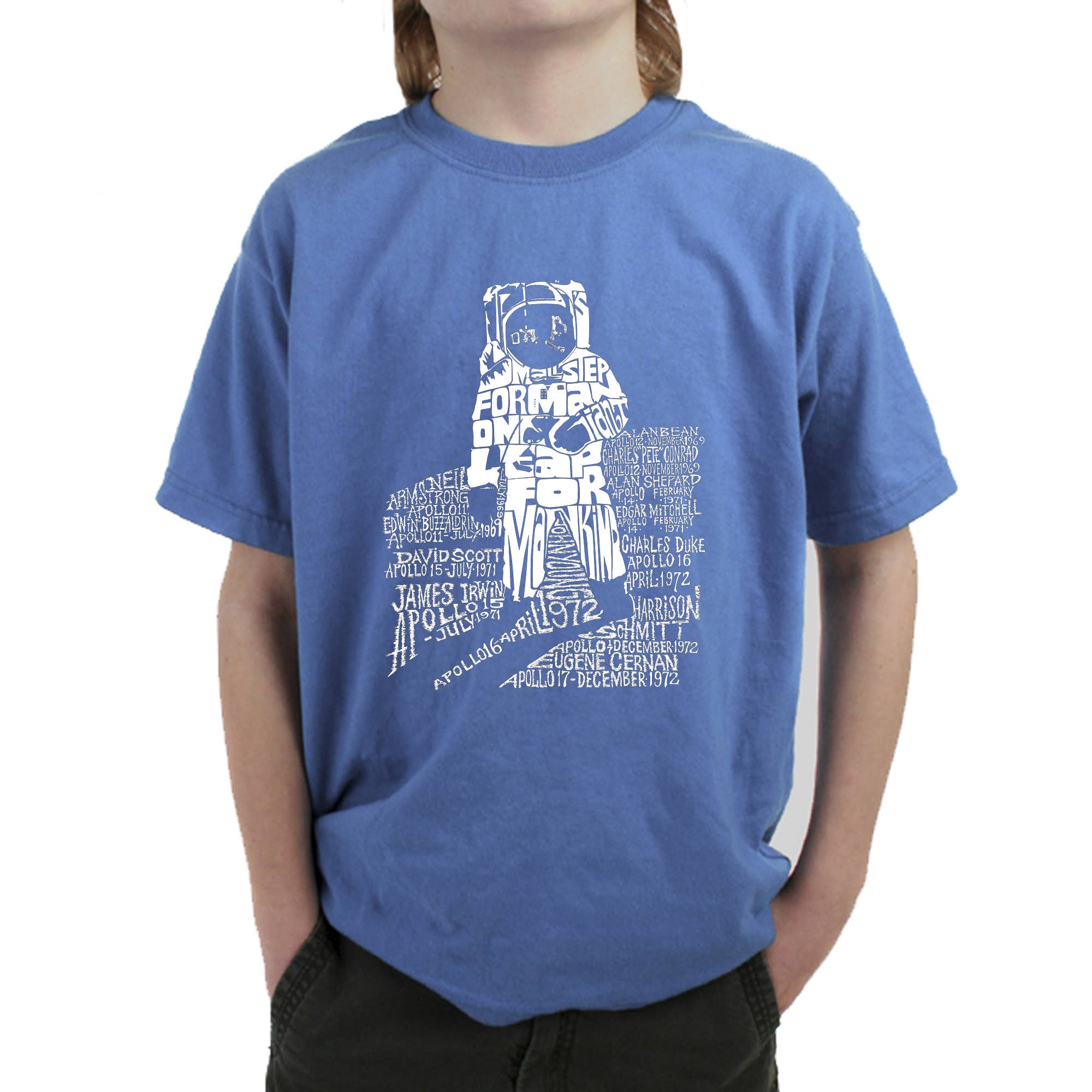 Boy's Word Art T-shirt - ASTRONAUT