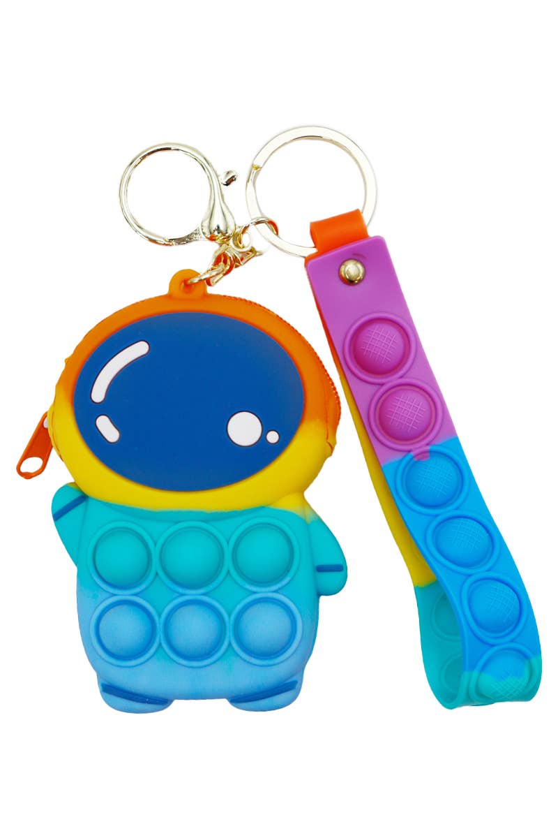 Astronaut Bubble Pop Coin Purse