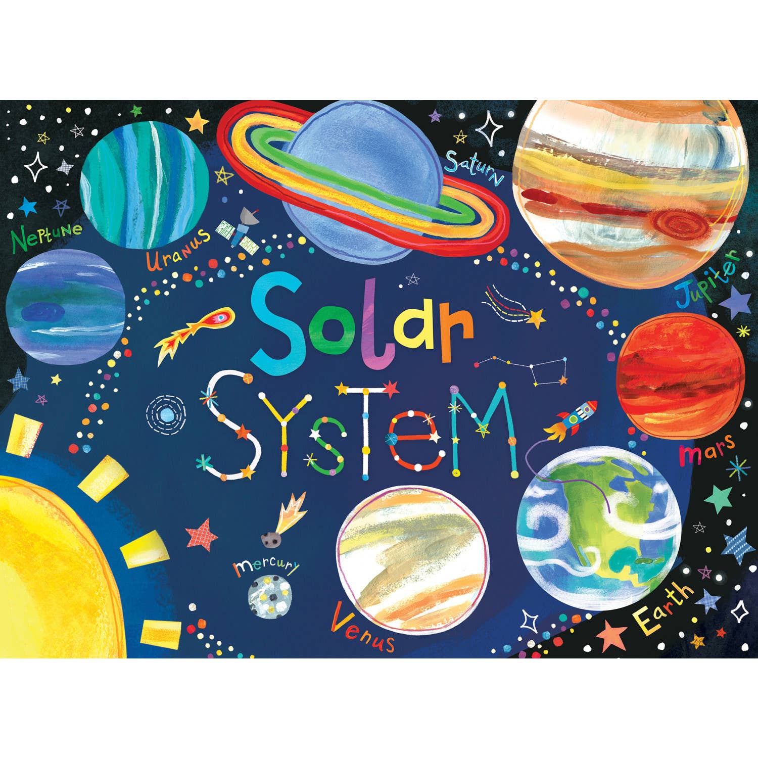 Hello World - Solar System 60 Piece Puzzle