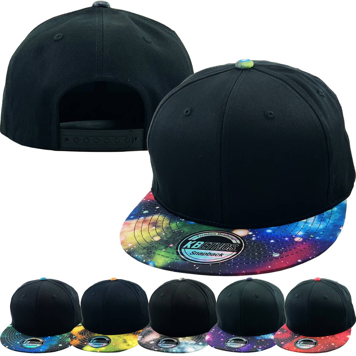 Galaxy Brim Snapback