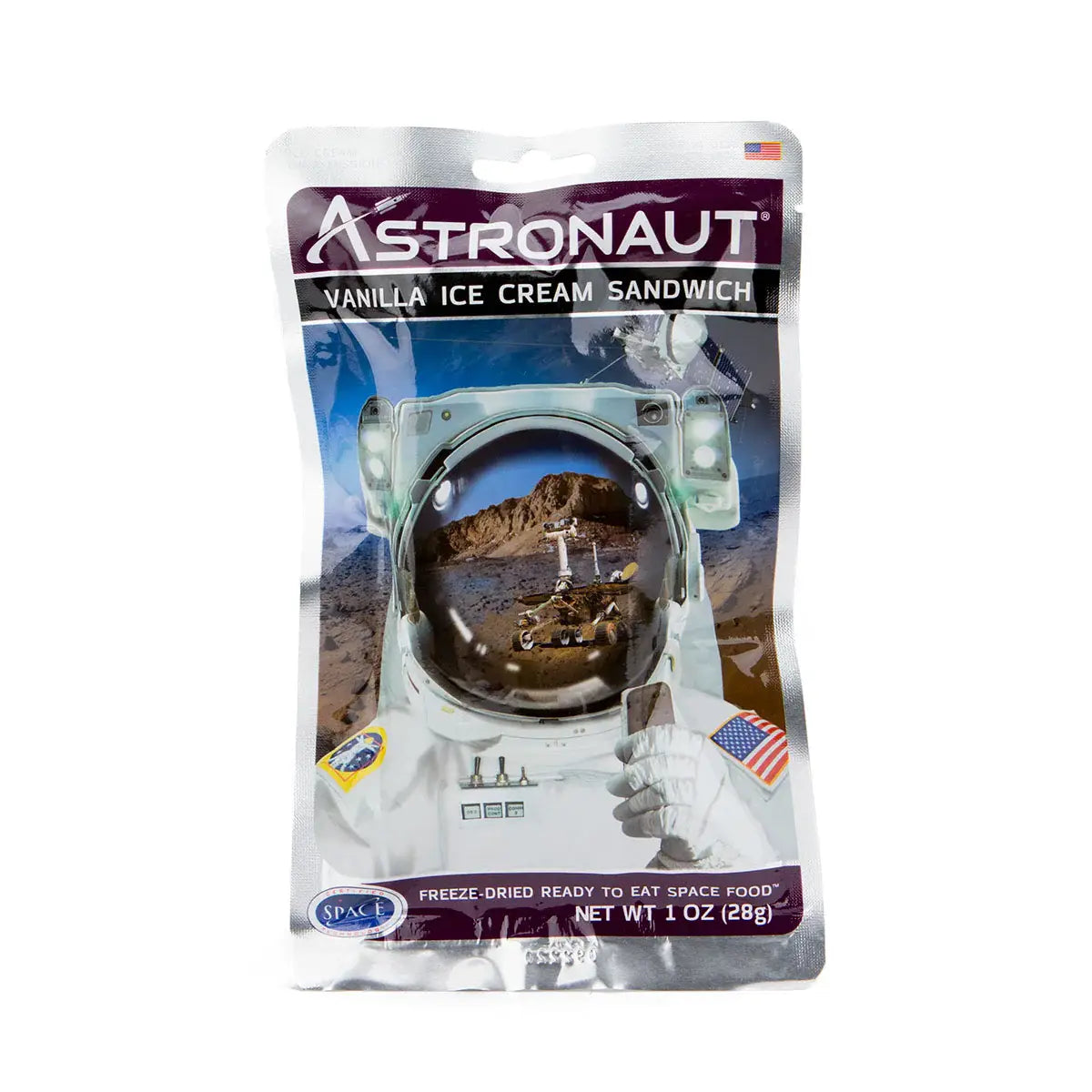 Astronaut Vanilla Ice Cream Sandwich, Freeze Dried
