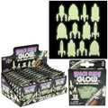 Glow In Dark Space Rocket Stickers